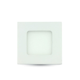 V-Tac LED panel 3W studená biela štvorcový