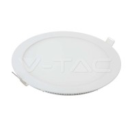 V-Tac LED panel 12W 3000K kruhový - cena, porovnanie