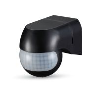 V-Tac Pohybový senzor čierny pohyblivý - cena, porovnanie