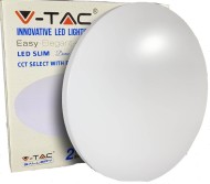 V-Tac LED svietidlo 36W mliečny kryt teplá + denná + studená biela - cena, porovnanie