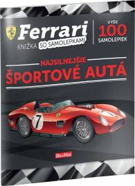 FERRARI, športové autá - Kniha samolepiek