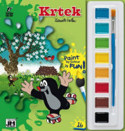 Krtek - Omalovánky s barvami A5 - cena, porovnanie