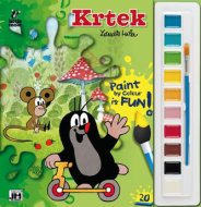 Krtek - Omalovánky s barvami A4 - cena, porovnanie