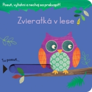 Zvieratká v lese - Posuň, vytiahni a nechaj sa prekvapiť! - cena, porovnanie