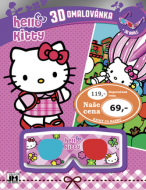 Hello Kitty Omalovánky 3D - cena, porovnanie