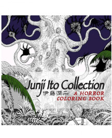 Junji Ito Collection Horror Coloring Book