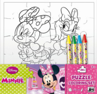 Puzzle vymaľovanky Minnie - cena, porovnanie