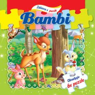Bambi - Zábava s puzzle - cena, porovnanie