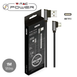 V-Tac POWER USB kábel USB-C 1m  L