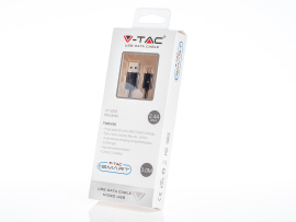 V-Tac POWER USB kábel micro USB 3m