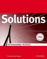 Solutions Pre-Intermediate Workbook - cena, porovnanie