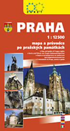 Praha: 1:12.500 mapa a průvodce po pražských památkách