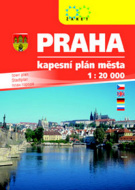 Praha kapesní plán města - cena, porovnanie