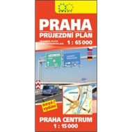 Praha průjezdní plán 1:65 000 - cena, porovnanie