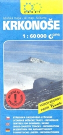 Krkonoše - lyžařská mapa 1:60 000