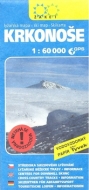 Krkonoše - lyžařská mapa 1:60 000 - cena, porovnanie