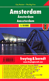 Plán města Amsterdam 1:10 000