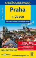 Praha - 1:20 000 plán města standard - cena, porovnanie