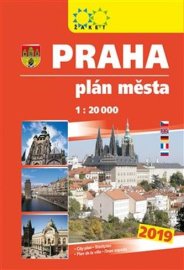 Praha - plán města 2019