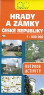 Hrady a zámky České republiky 1:800 000