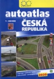 Autoatlas Česká republika 1:240 000 Mapa skládaná