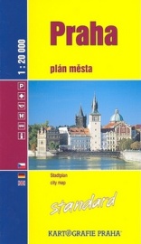 Praha Standard: Plán města 1:20 000