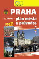 Praha plán města a průvodce 2013 - cena, porovnanie