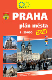 Praha plán města (2013)