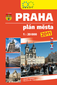 Praha plán města (2011)