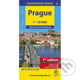Prague - Map of Tourist Attractions
