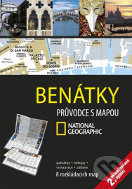 Benátky Průvodce s mapou National Geographic