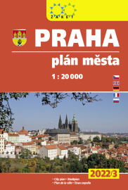 Praha - knižní plán města 2022