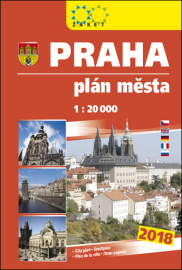 Praha - knižní plán města 2017