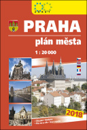 Praha - knižní plán města 2017 - cena, porovnanie