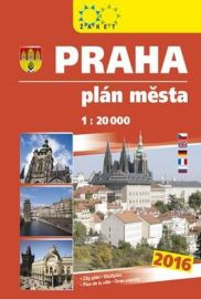 Praha - knižní plán města 2016