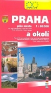 Praha a okolí 1:20 000 plán města - cena, porovnanie