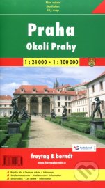 Praha a okolí Prahy 1:24 000 1:100 000