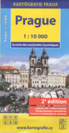 Praha mapa turistických zajímavostí Fr. - cena, porovnanie