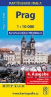 Praha mapa turistických zajímavostí něm. - cena, porovnanie