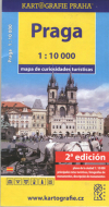 Praha mapa turistických zajímavostí Esp - cena, porovnanie