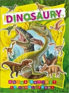 Dinosaury - Kniha aktivít so samolepkami - cena, porovnanie