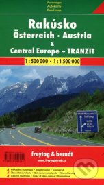 Rakúsko - Central Europe - Tranzit 1 : 500 000