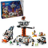 Lego City 60434 Vesmírna základňa a štartovacia plošina pre raketu - cena, porovnanie