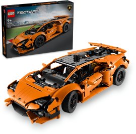 Lego Technic 42196 Oranžové Lamborghini Huracán Tecnica