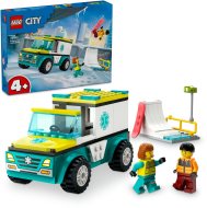 Lego City 60403 Sanitka a snowbordista - cena, porovnanie