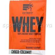 Extrifit 100% Whey Protein 30g - cena, porovnanie