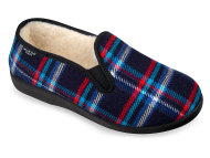 Mjartan Kárované uzatvorené papuče z ovčej vlny - cena, porovnanie