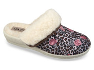 Mjartan Vlnené papuče - leopardí vzor - cena, porovnanie