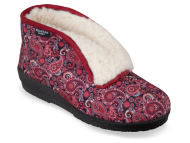 Mjartan Červené vzorované papuče z ovčej vlny - cena, porovnanie