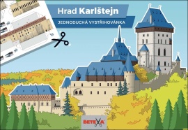 Vystrihovačka hrad Karlštejn